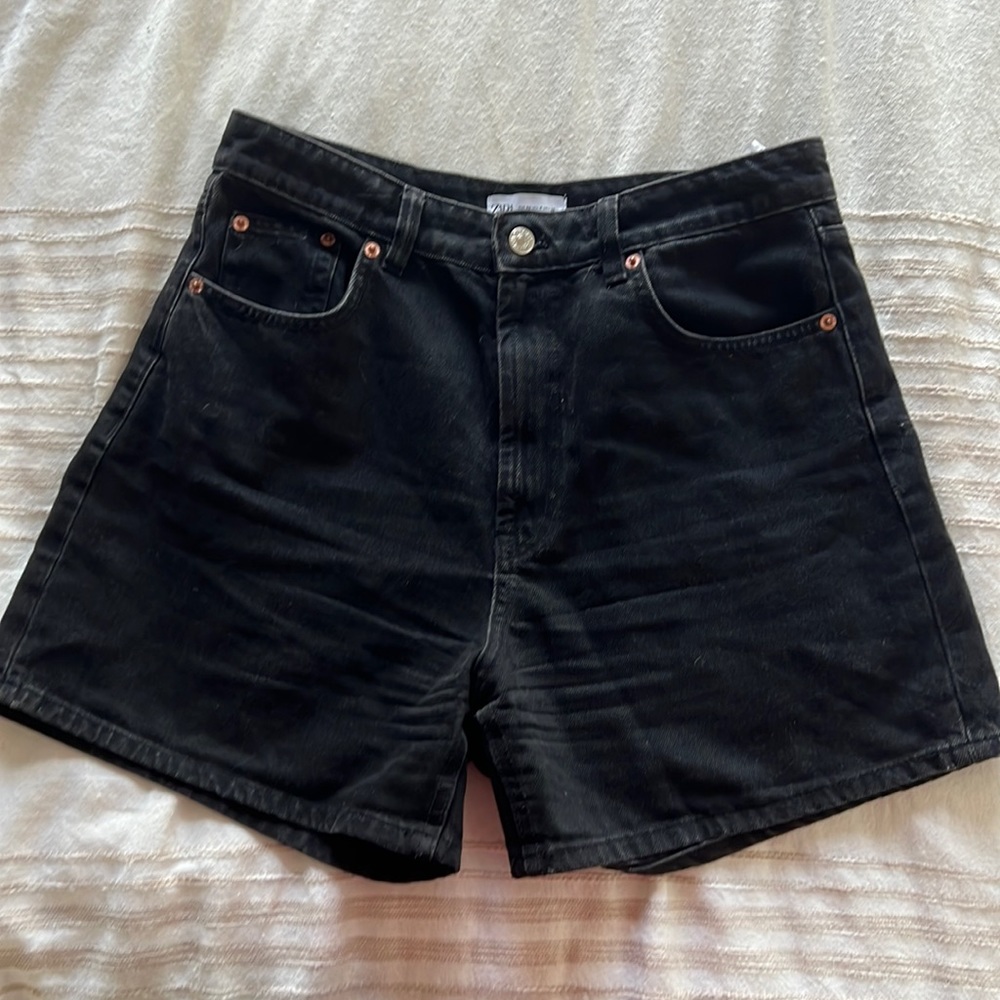 Zara denim shorts
